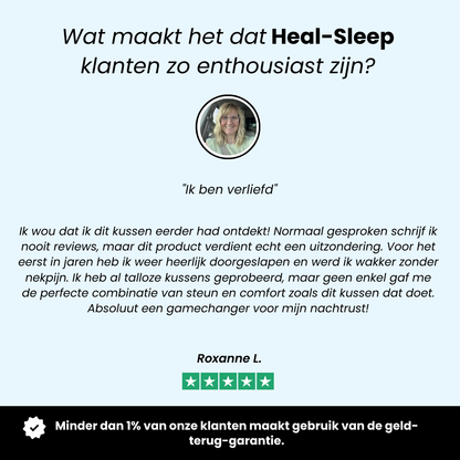 Novidoma® Heal-Sleep Original | Fris en pijnvrij wakker worden