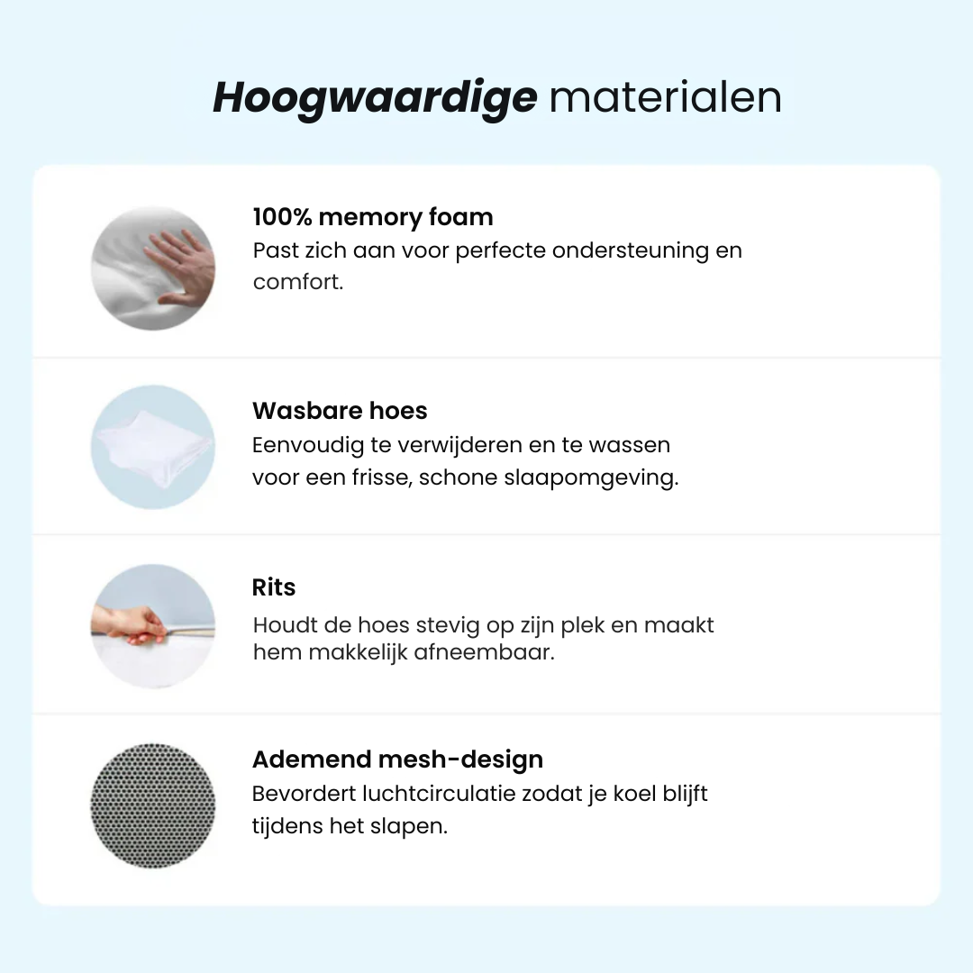 Novidoma® Heal-Sleep Original | Fris en pijnvrij wakker worden