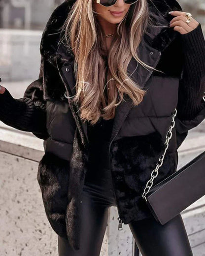 Lena - Stylowa kurtka puchowa z kapturem