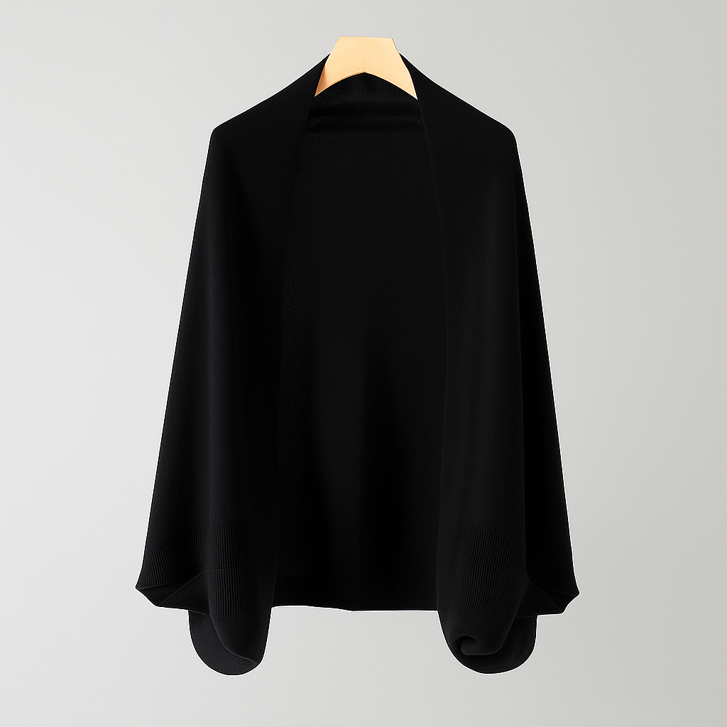 Trawinka – Wełniana narzutka z ręcznymi detalami