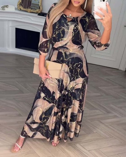 Zuzanna - Elegancka sukienka z szyfonu