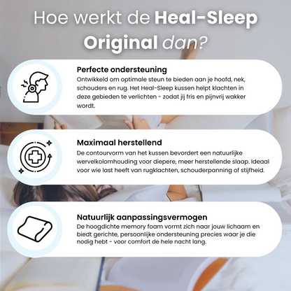 Novidoma® Heal-Sleep Original | Fris en pijnvrij wakker worden